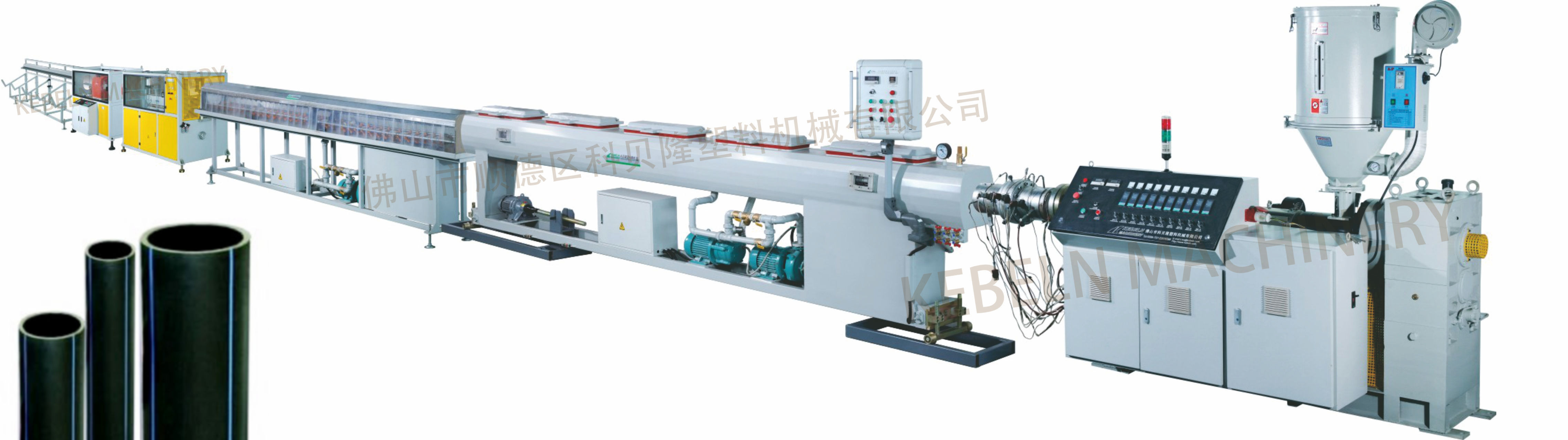 PE/PPR pipe extrusion line
